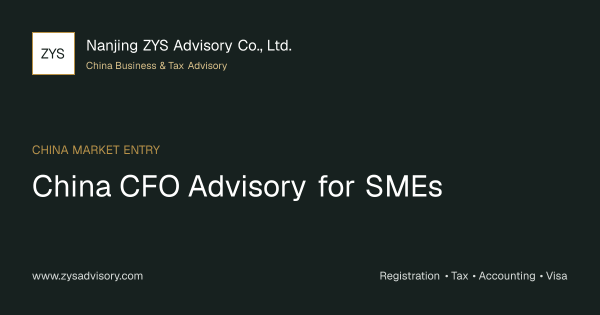 ZYS Advisory guide image for China CFO Advisory for SMEs covering China CFO Advisory for SMEs and China business compliance