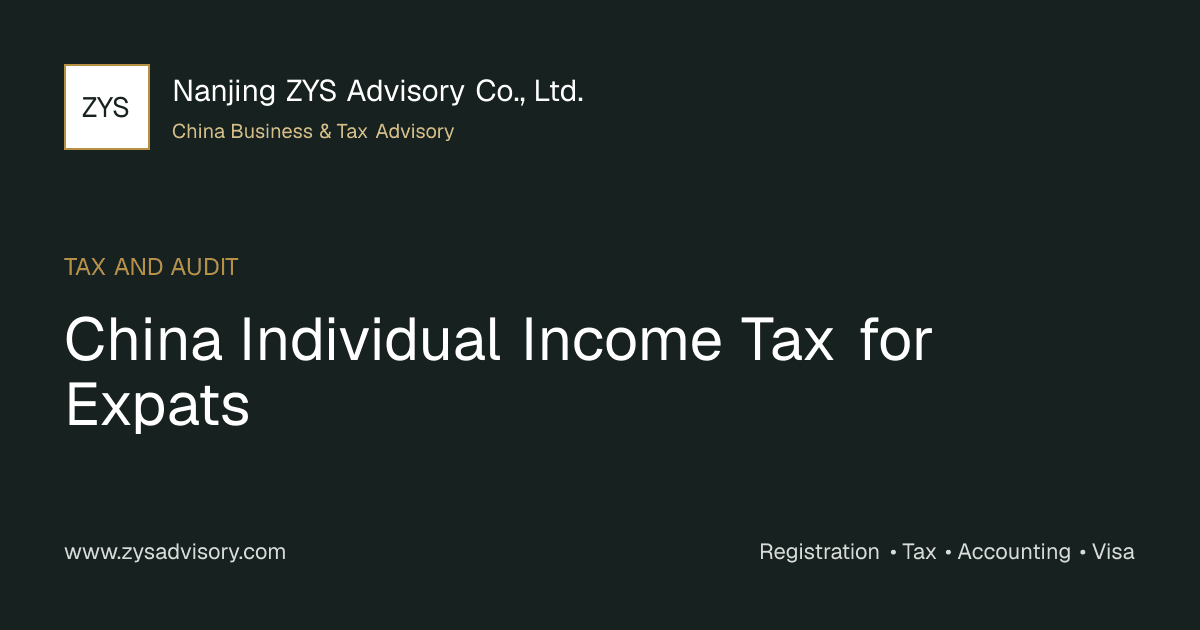 ZYS Advisory guide image for China Individual Income Tax for Expats covering China Individual Income Tax for Expats and China business compliance